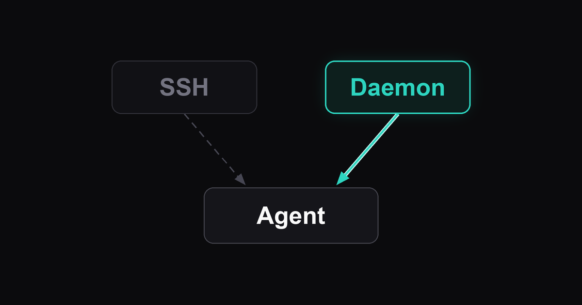 Keep Agent Sessions Alive After an SSH Drop illustration