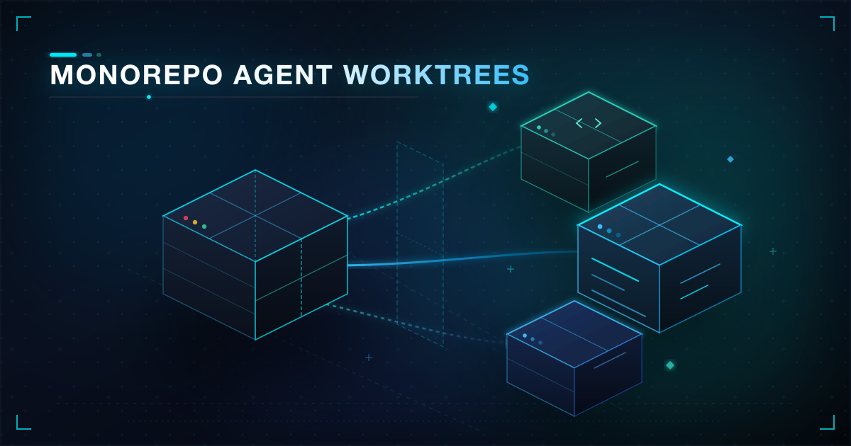 monorepo-agents-worktrees cover