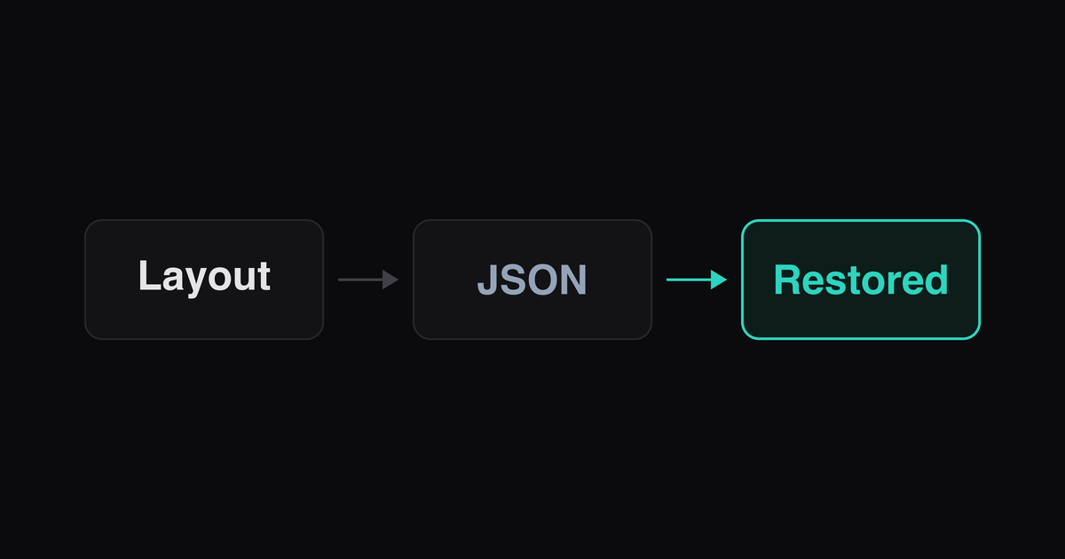 Restoring Your Workspace Layout After a Restart illustration